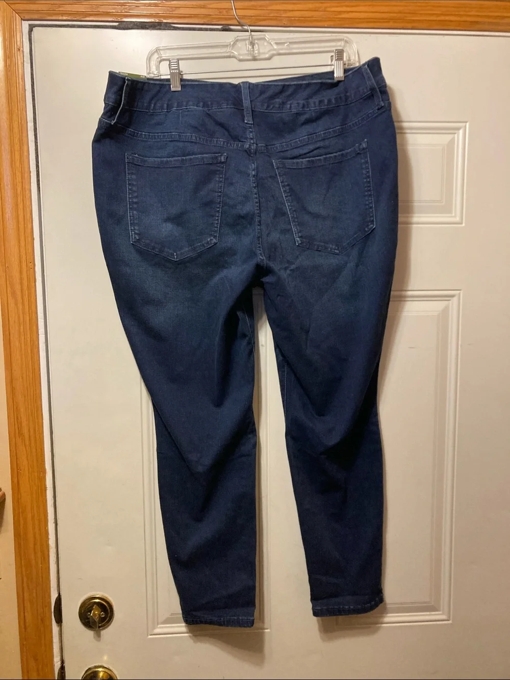 Women's Dark Blue Stretch Jeans 18WP - Picture 1 of 5
